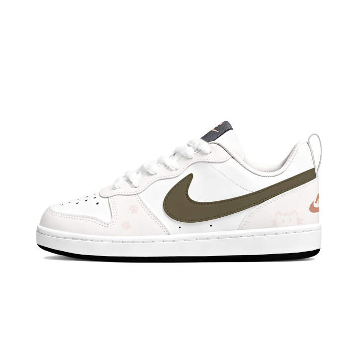 Nike Nike Court Borough Skateboard Shoes Women's Low Top Brown
