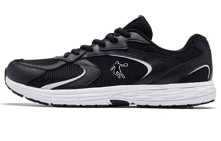 QIAODAN Kaiyuan LT Casual Shoes Men's Low Top Black White