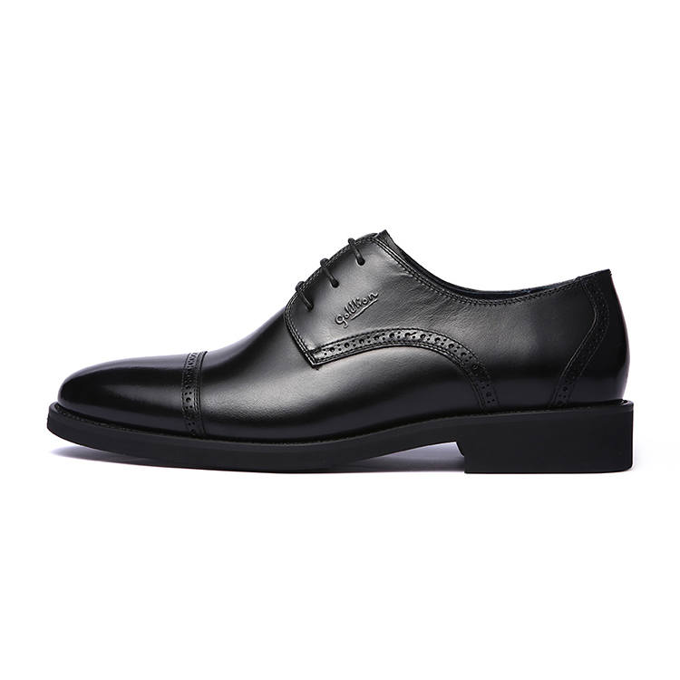 GOLDLION Cow Leather Dress Shoes Men's