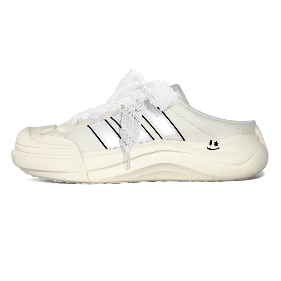 Adidas Adidas MAXXCOURT Casual Shoes Unisex Low Top Bright White/Black/Jade White