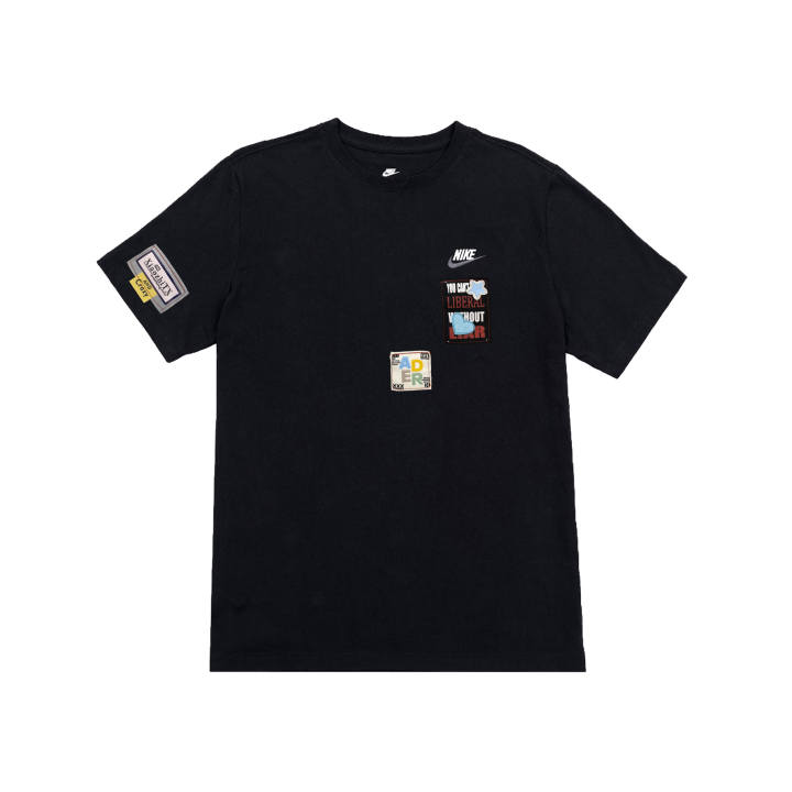 Nike Nike Sportswear Club T Shirts Unisex Black Crew Neck Moderate