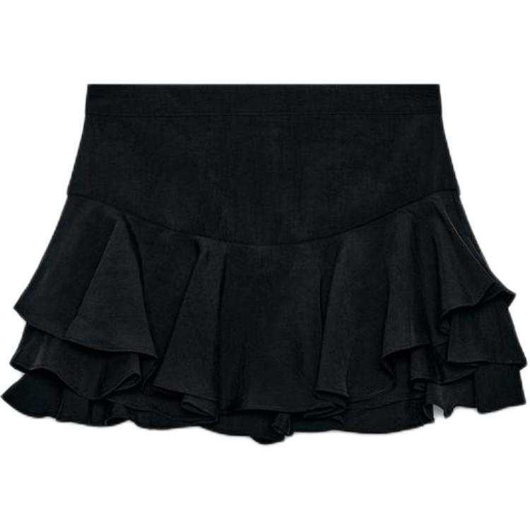 ZARA ZW Casual Shorts Women's Black