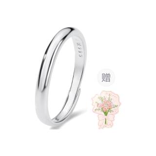 WANLIACC 999 Fine Silver Rings Unisex
