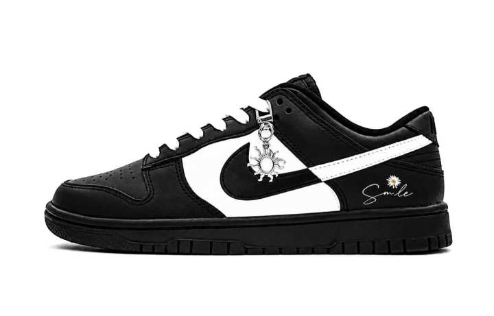 Nike Nike Dunk Skateboard Shoes Unisex Low Top Black White