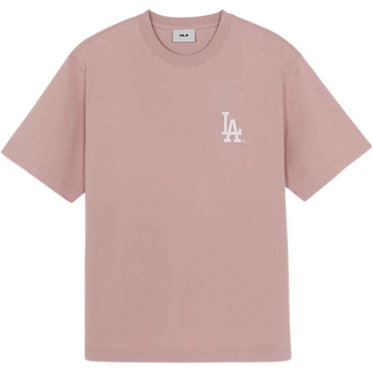 MLB MLB T Shirts Unisex Light Pink Crew Neck Moderate