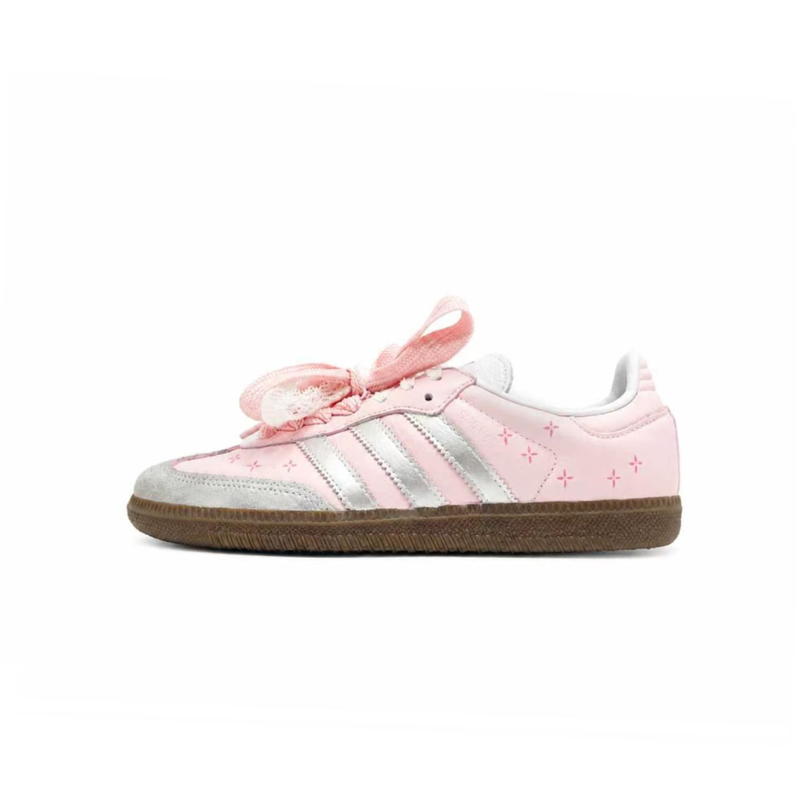 Adidas Originals SAMBA OG German Army Trainers Unisex Low Top Pink
