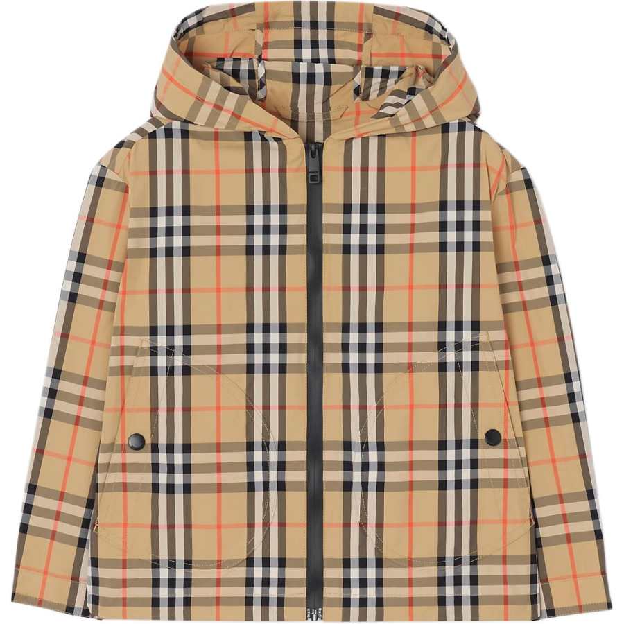 Burberry Kids Jackets Hooded Non Detachable Moderate