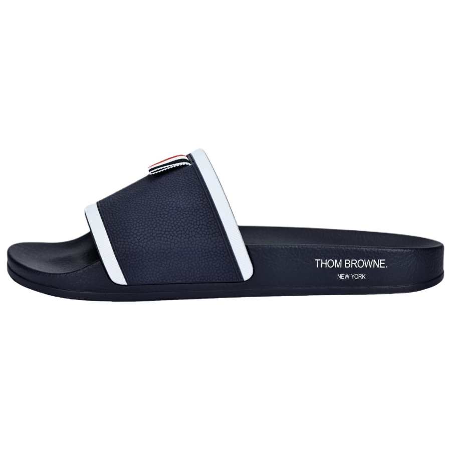 THOM BROWNE THOM BROWNE· Slide Slippers Men's Marine Blue