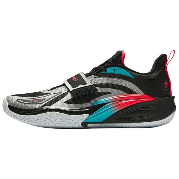 Anta Irving 1 Fabric Cushioning Abrasion Resistant Low top Basketball Shoes Women's Black White