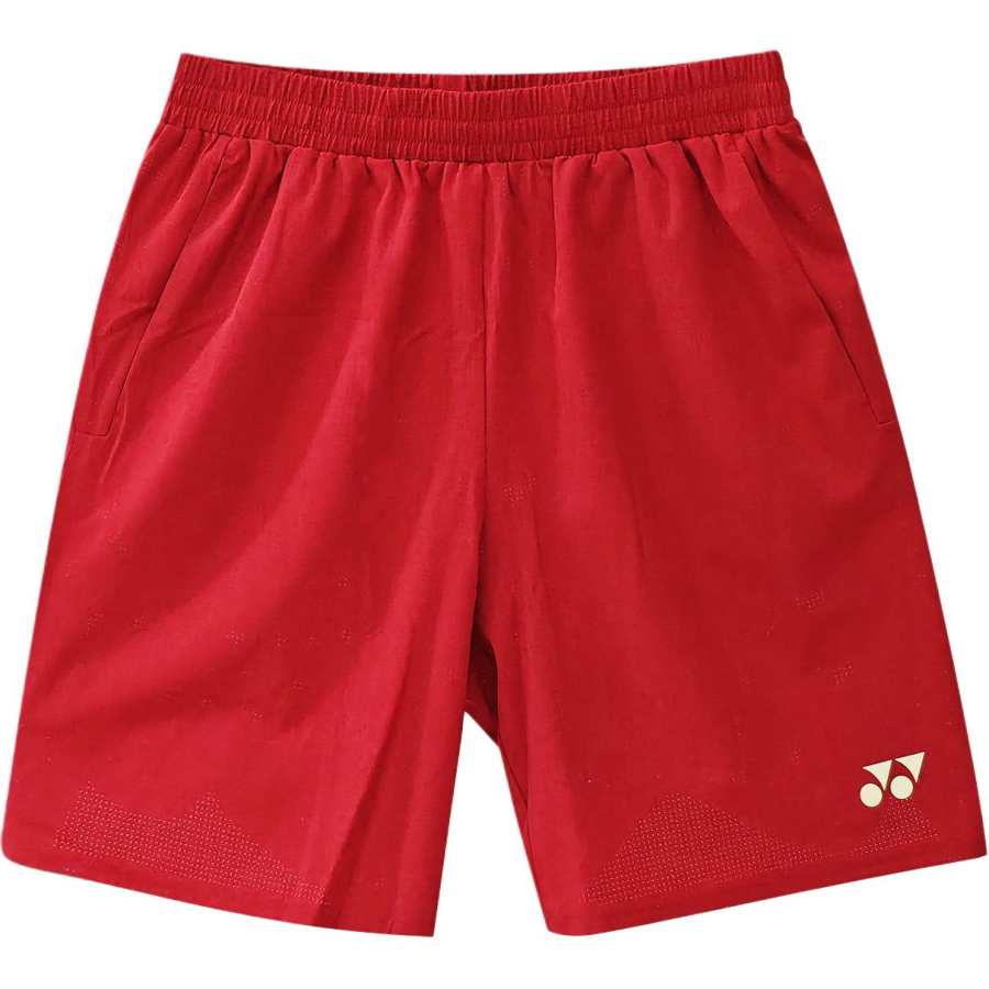 YONEX Tennis Bottoms Men's Gemstone Red Moderate