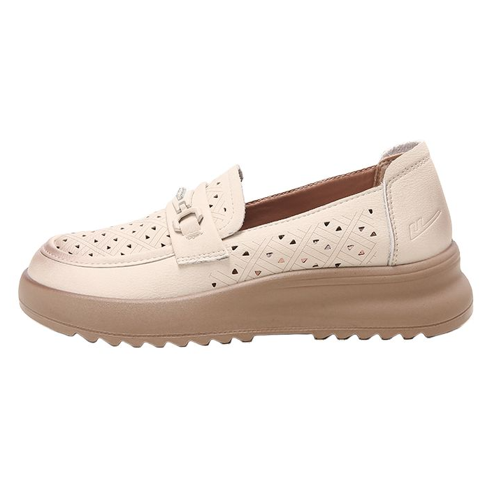 WARRIOR Women's Casual Shoes Women's Black/Beige/Cameo Brown