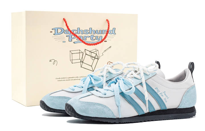 Adidas Adidas VS JOG 2.0 Blue Ink Rain Low top German Army Trainers Unisex Blue White