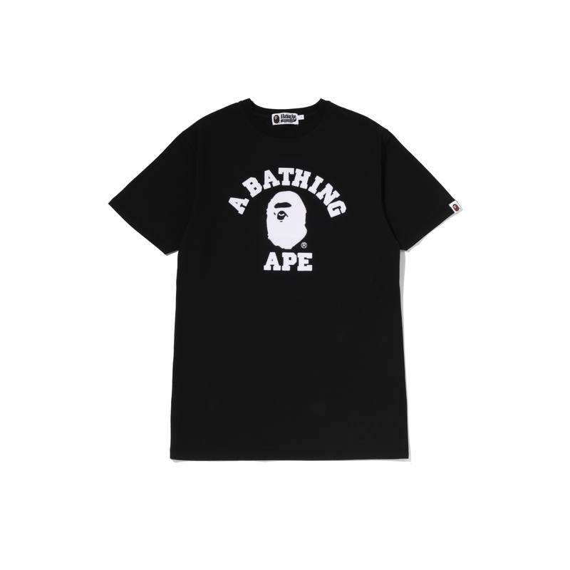 A BATHING APE SS26 Short Sleeved Dresses Women's Crew Neck Moderate