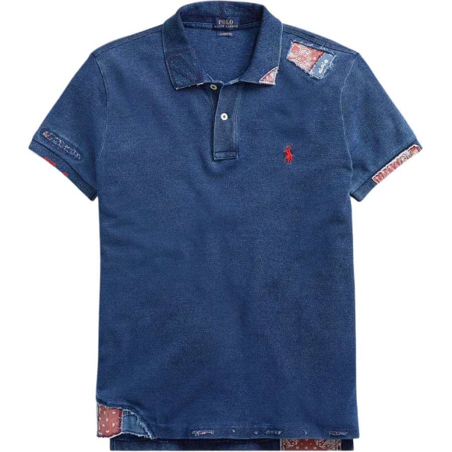 Polo Ralph Lauren Polo Shirts Women's Blue Polo Collar Moderate Straight Fit