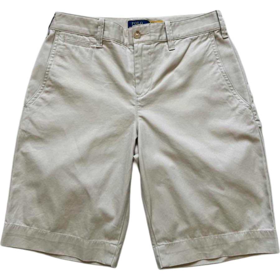 Polo Ralph Lauren Casual Shorts Women's Gray Moderate Straight Fit Pants