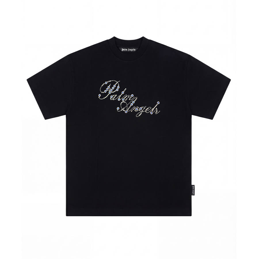 PALM ANGELS T Shirts Unisex Crew Neck Moderate Heavyweight