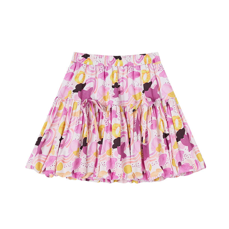 XIANGYING Kids Skirts Moderate Short Skirt Stretch