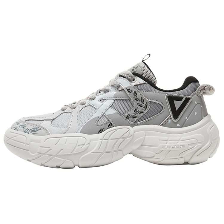 PEAK Taichi Tire Shoes Low top Casual Shoes Men's Gray