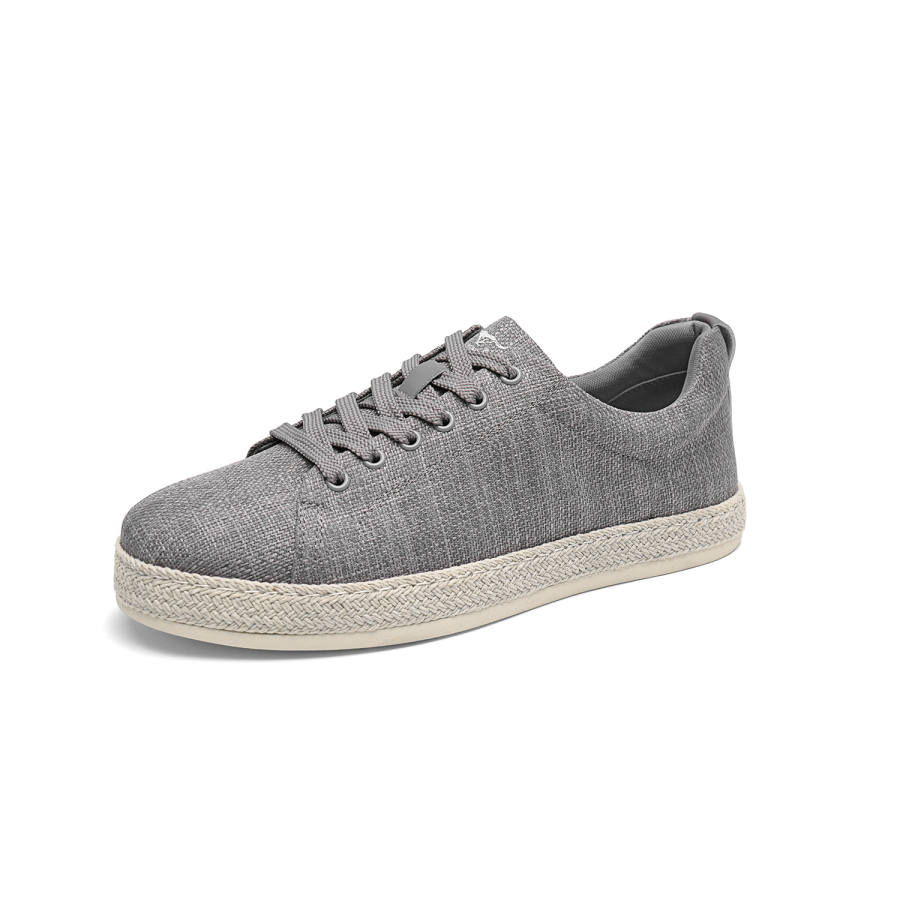 SEPTWOLVES Summer Breathable Linen Canvas Shoes Low top Skateboard Shoes Men's