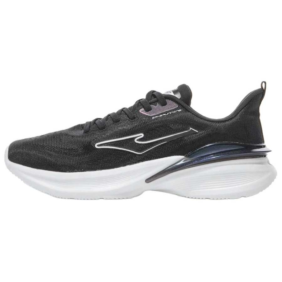 Erke Erke Comfortable Low top Running Shoes Men's Black White