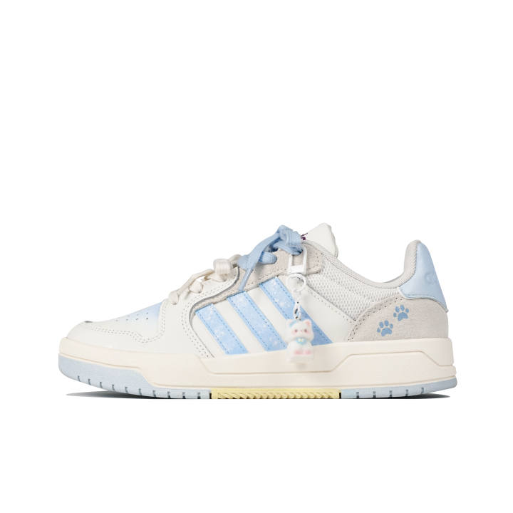 Adidas Adidas ENTRAP Skateboard Shoes Unisex Low Top White Blue