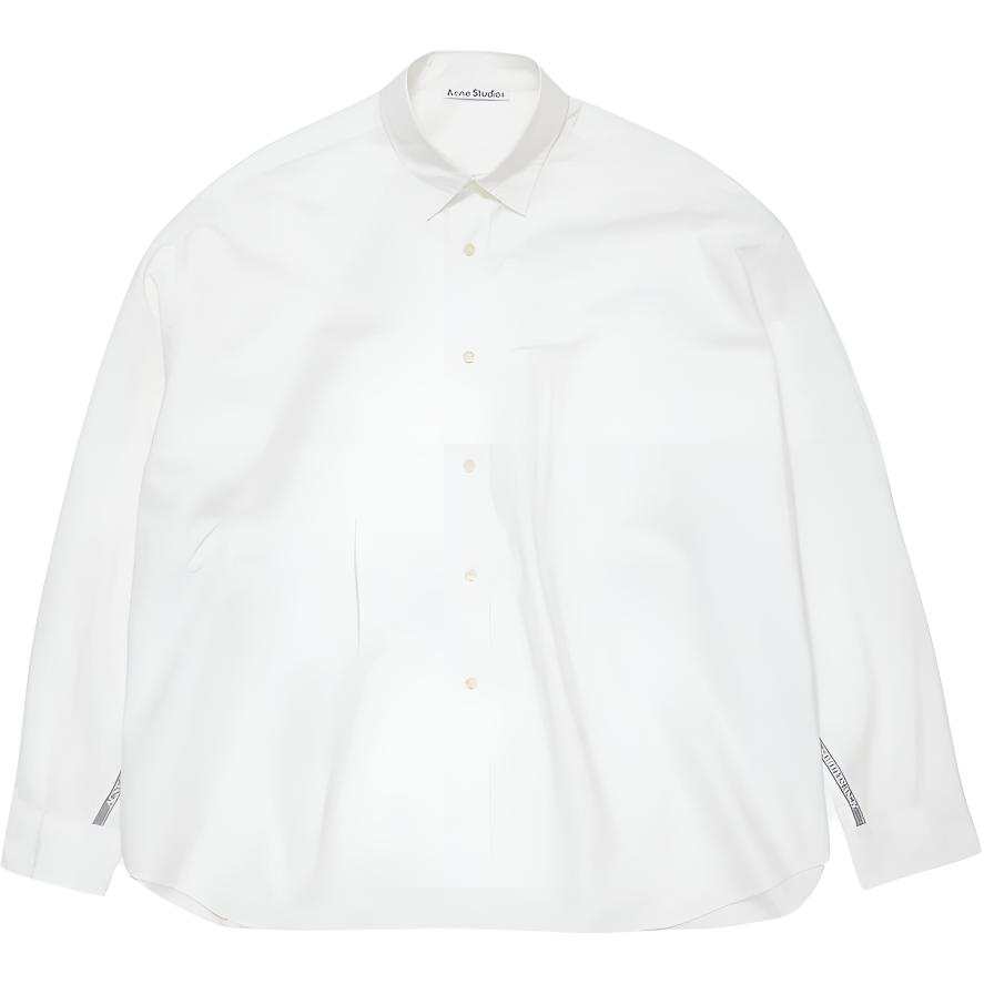 Acne Studios Acne Studios logo-detail cotton shirt