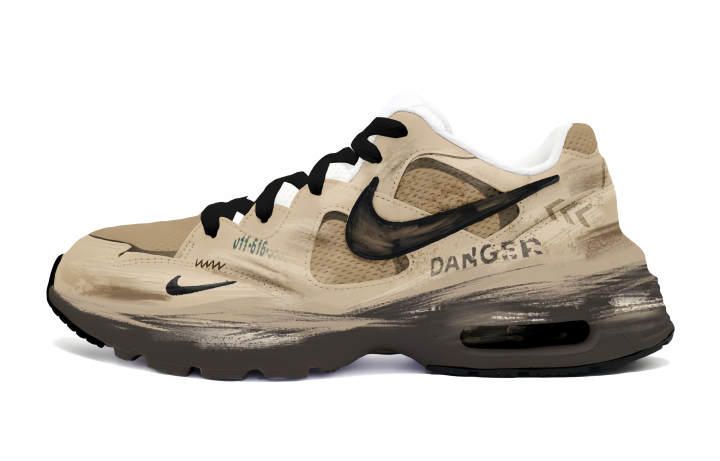Nike Nike Air Max Fusion Running Shoes Unisex Low Top Copper