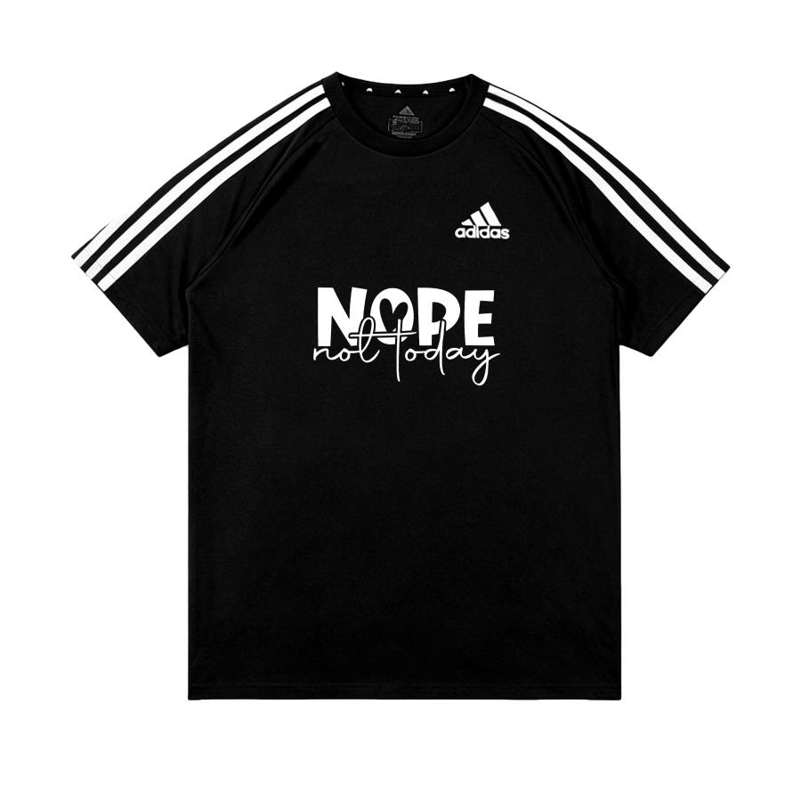 Adidas Adidas Football T Shirts Unisex Black Crew Neck Thin