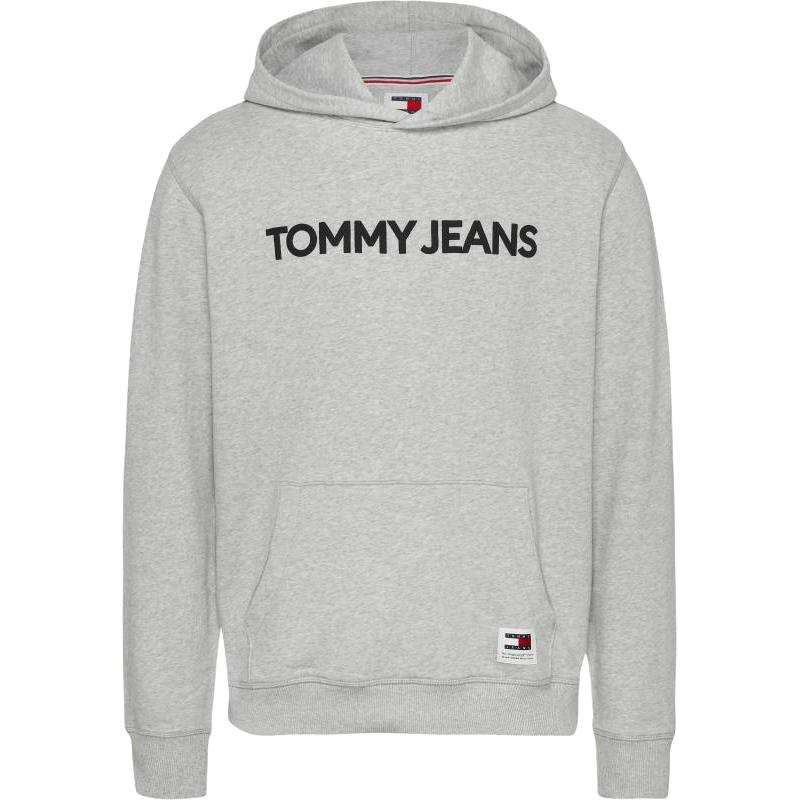 Tommy Hilfiger Sweatshirts Men's Gray Hooded Non Detachable Moderate Other
