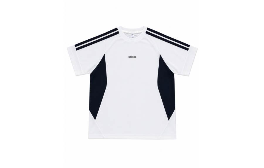 Adidas Adidas Sportswear T Shirts Men's White Crew Neck Moderate Straight Fit