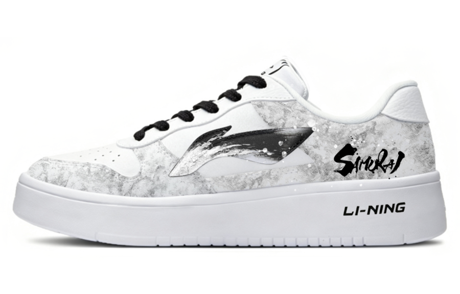 Li-Ning Li Ning Floating Boat Skateboard Shoes Men's Low Top Black