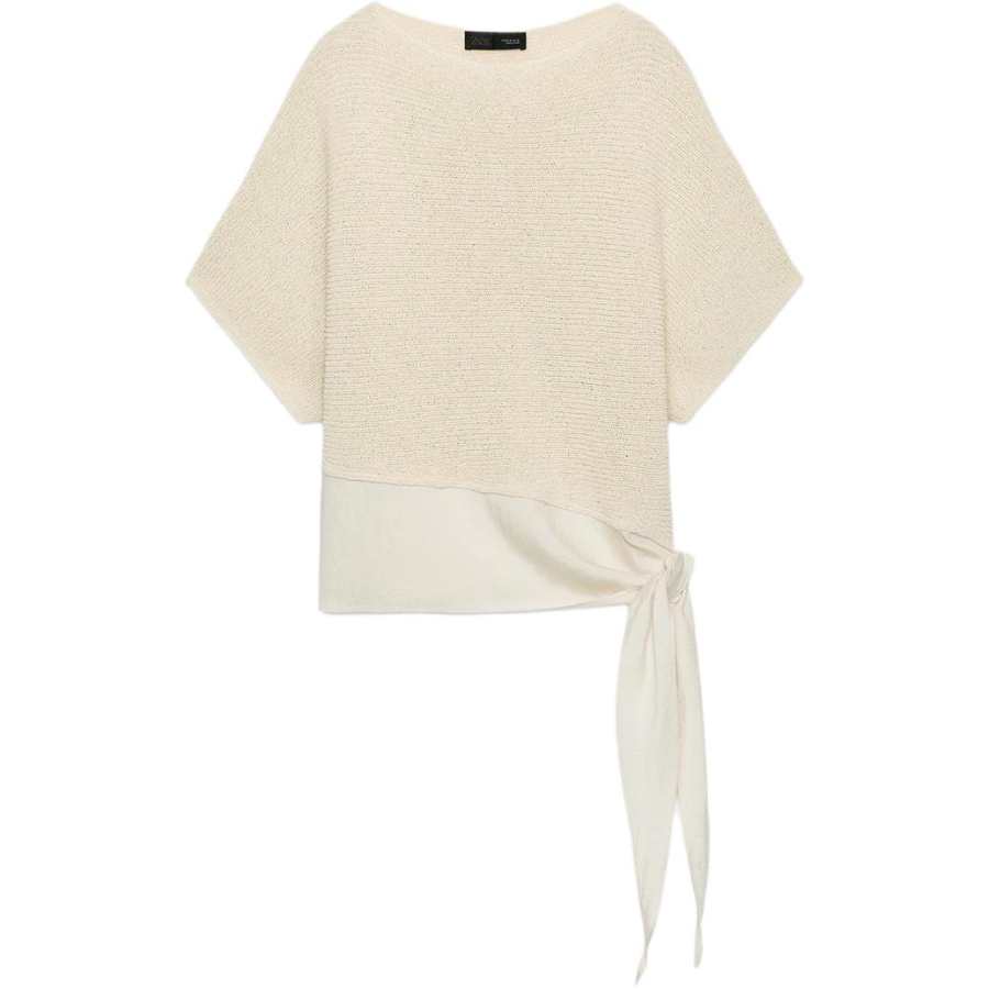 ZARA Knitwear Women's Light Beige Moderate