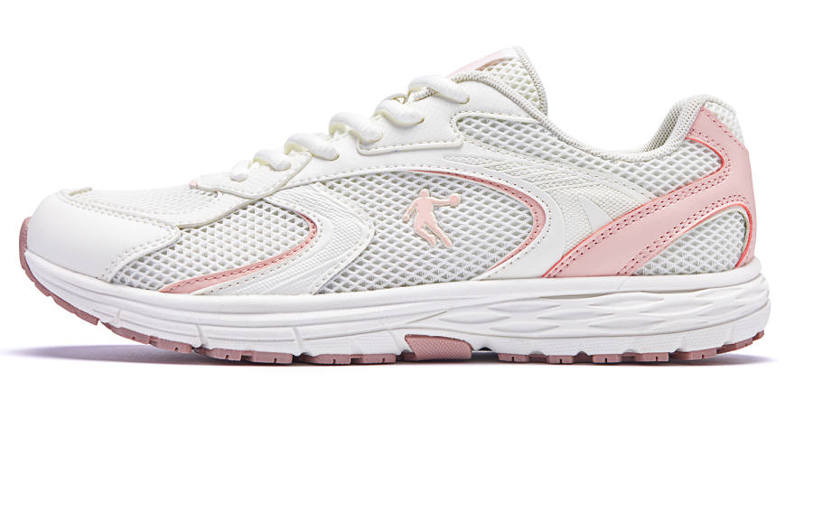 QIAODAN Kaiyuan LT Casual Shoes Women's Low Top White Pink