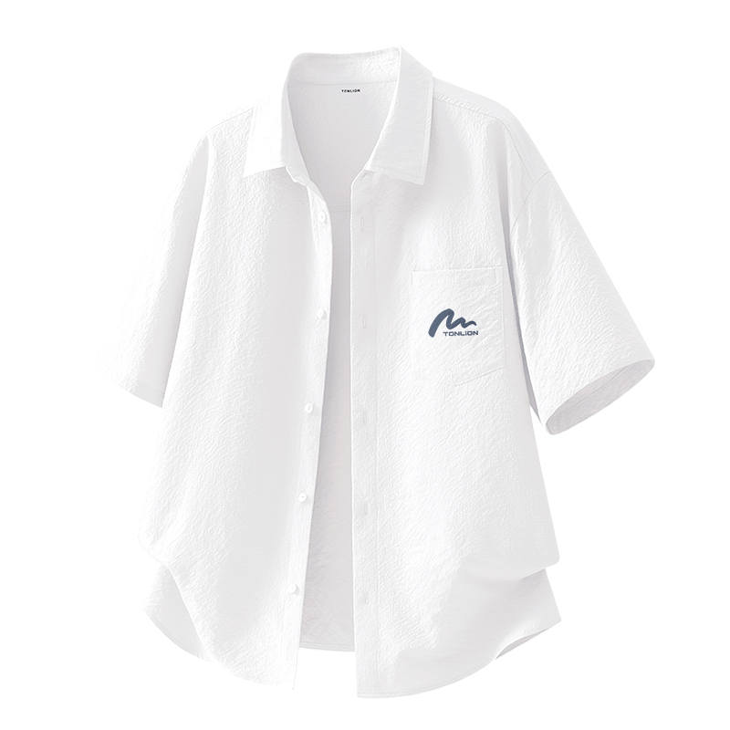 Tonlion Shirts Unisex Lapel Moderate Other