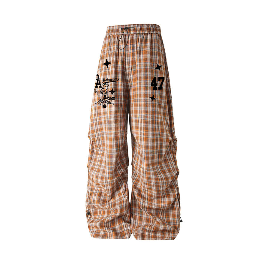 PAL ONGACO Casual Pants Unisex Thin Wide Leg Pants