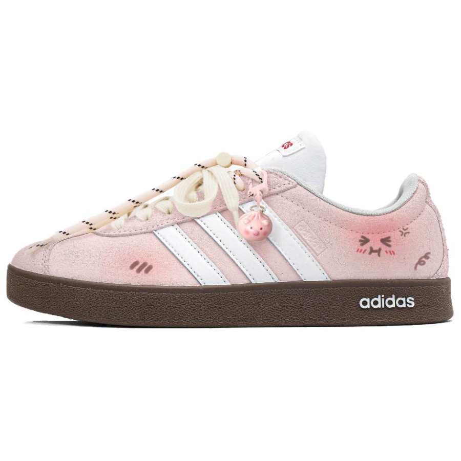 Adidas Adidas VL COURT 2.0 Slip Resistant, Abrasion Resistant, Lightweight, Breathable, Height Increasing Low top