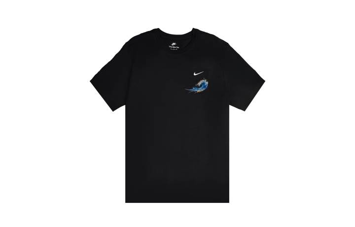 Nike Nike Sportswear T Shirts Unisex Black Crew Neck Moderate Straight Fit