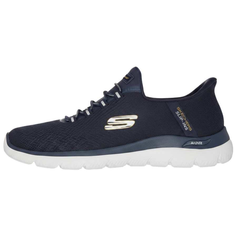 Skechers Arch Fit Summit Walking Shoes Men's Dark Blue