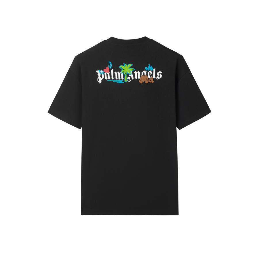 PALM ANGELS T Shirts Unisex Crew Neck Moderate