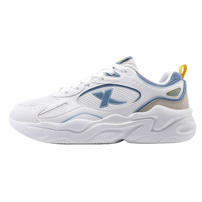 XTEP XTEP Low top Casual Running Shoes Men's White Blue