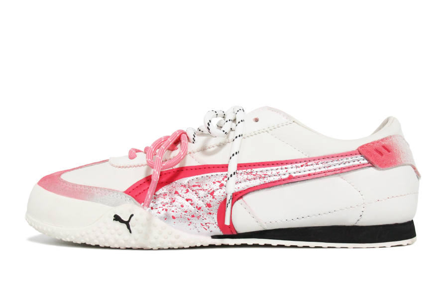 PUMA Bella UT Casual Shoes Women's Low Top Black/White/Pink