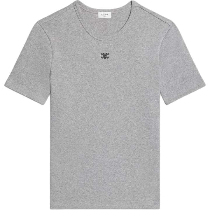 CELINE CELINE Triomphe Regular Sleeve T Shirt Women's