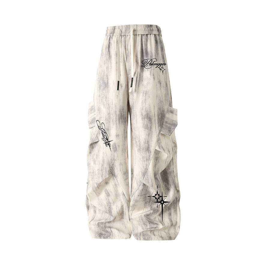 PAL ONGACO Casual Pants Unisex Thin Wide Leg Pants