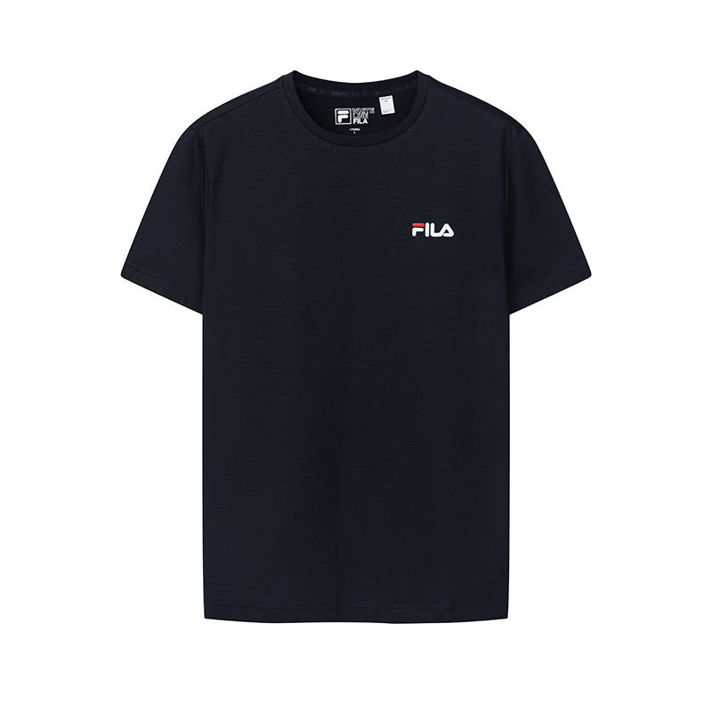 FILA ORIGINALE T Shirts Men's Legend Blue Crew Neck Moderate