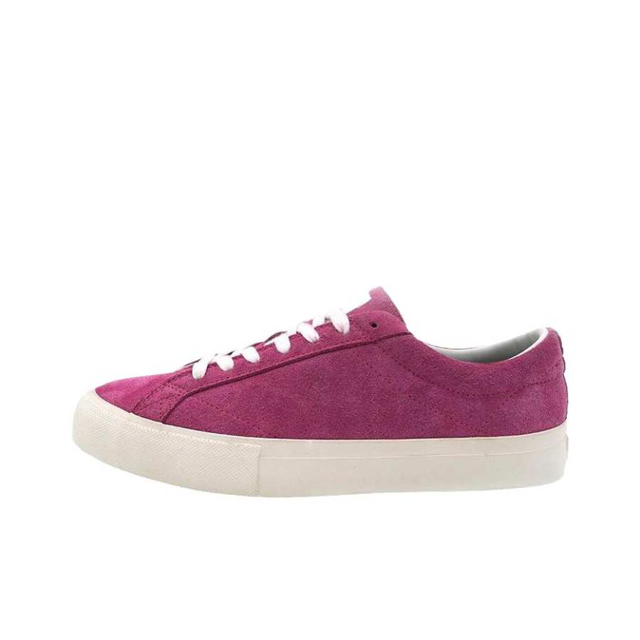Ollieskate TOS Low top Skateboard Shoes Unisex Rose Red