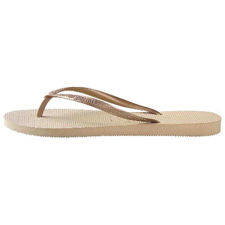 Havaianas Havaianas Rubber Sole No Special Function Flip Flops Unisex Light Gold