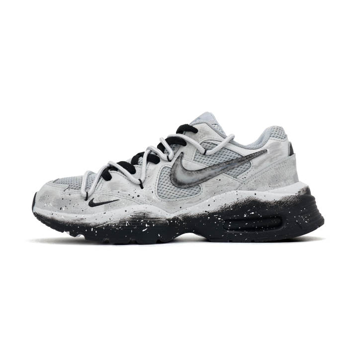 Nike Nike Air Max Fusion Running Shoes Women's Low Top Gray Black