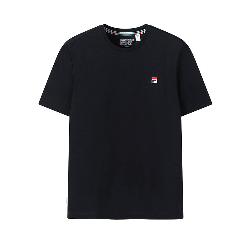 FILA Heritage T Shirts Men's Legend Blue Crew Neck Moderate