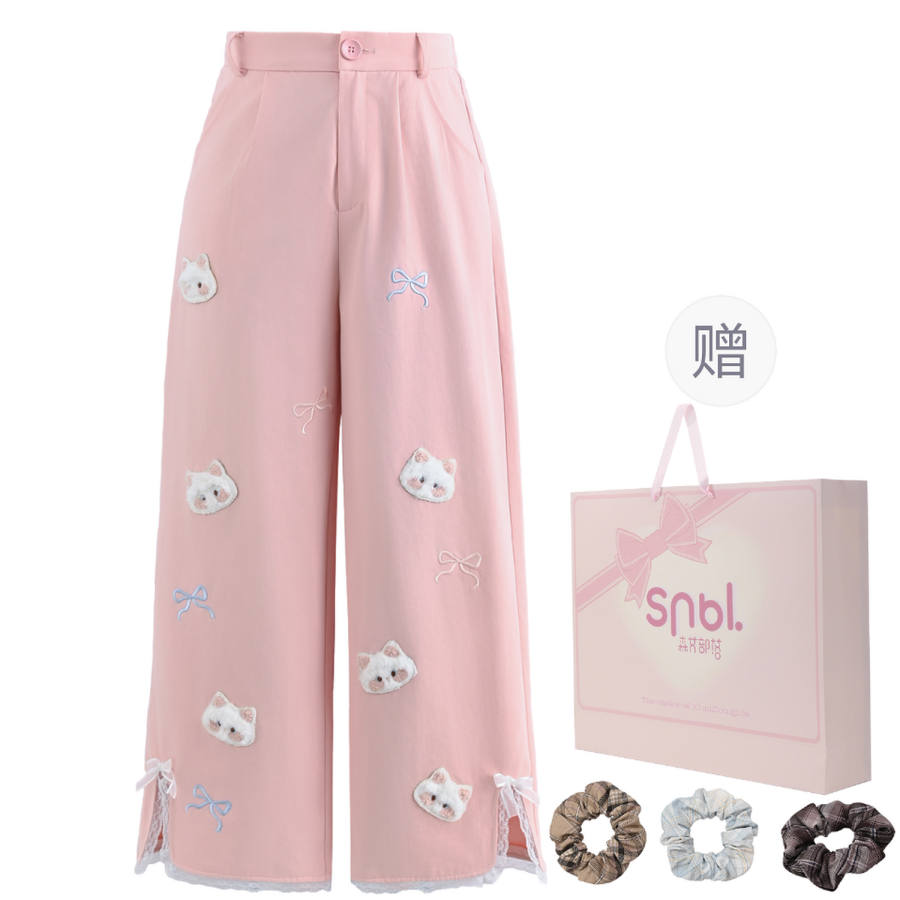SNBL Casual Pants Women's Moderate Straight Fit Pants