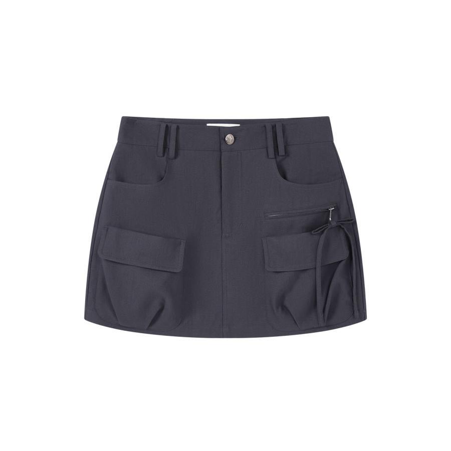 Kirsh Casual Short Skirts Women's Dark Gray Moderate Short Skirt A Line Skirt